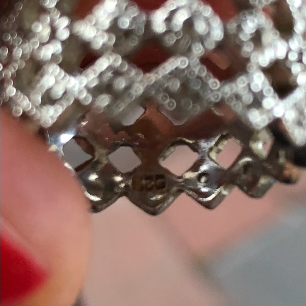 STERLING SILVER CZ RING - Picture 6 of 6